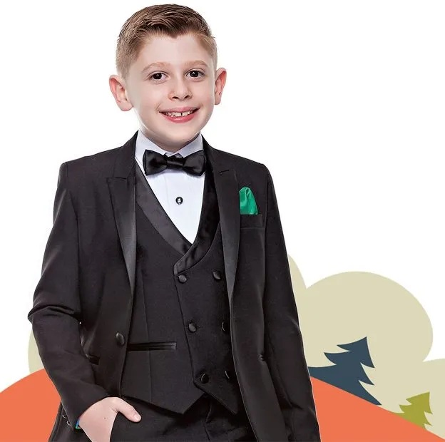 Modelo da coleção, traje social masculino